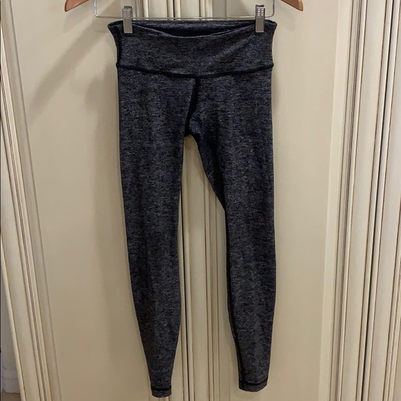lululemon athletica Pants - Lululemon wunder under full length gray